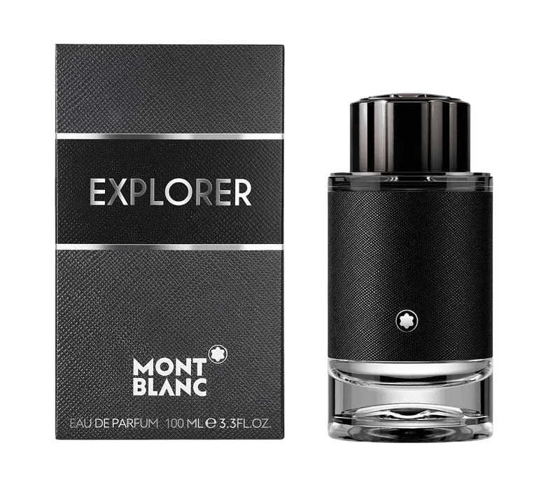 Modern black textured perfume bottle with premium masculine design view 2